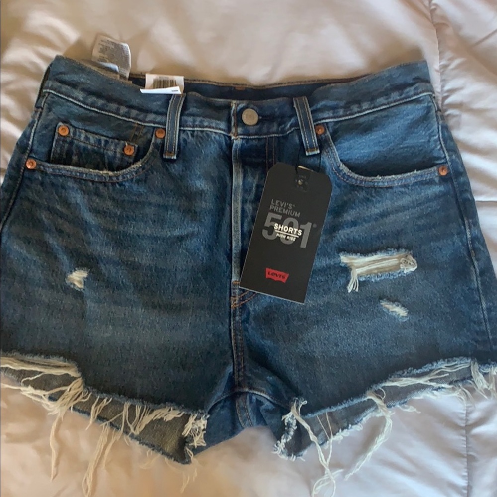 Levi’s 501 high rise shorts - Picture 1 of 6